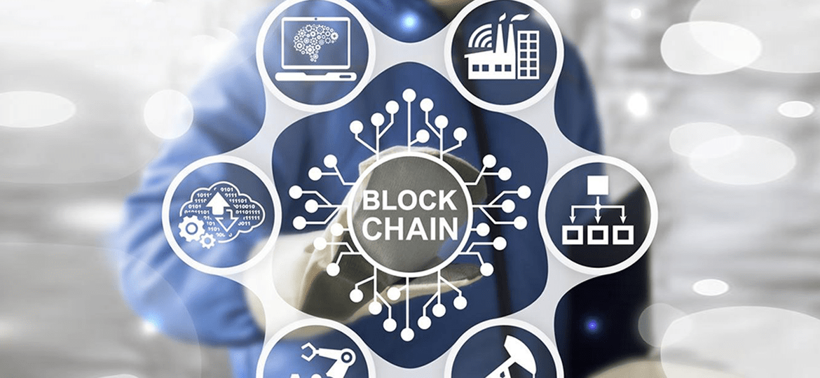A graphic representation of block chain services