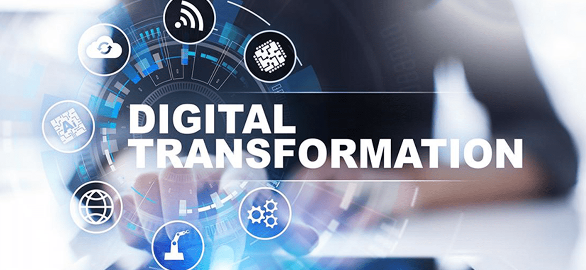 A banner for digital transformation