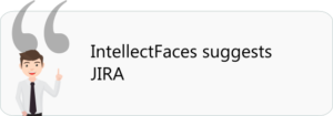 Intellectfaces suggestion for using JIRA